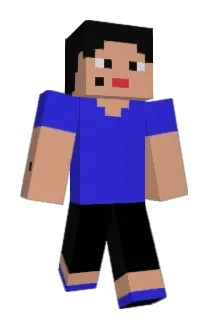 mr_blue13 Minecraft avatar full body
