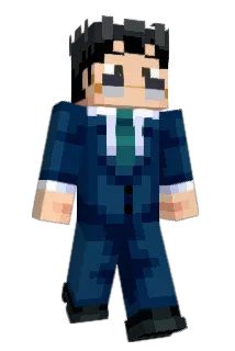 msplits Minecraft avatar full body