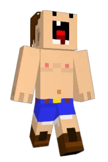 mubzie Minecraft avatar full body