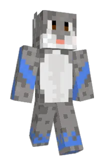 mudpug Minecraft avatar full body