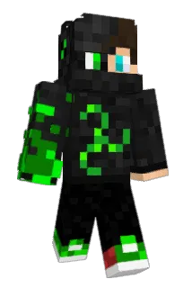 mulletking Minecraft avatar full body
