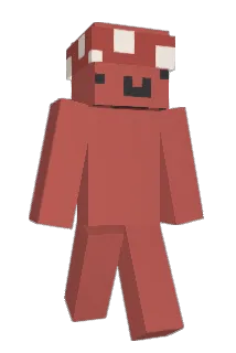 mushroom_RED Minecraft avatar full body