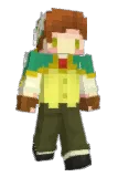 mushroombo Minecraft avatar full body