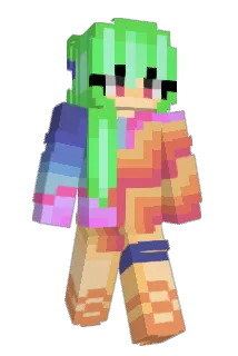 mushroomelf Minecraft avatar full body