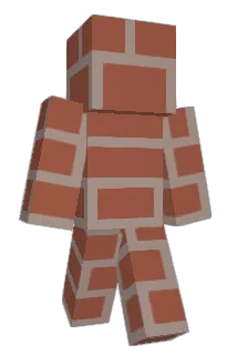 muurtje Minecraft avatar full body