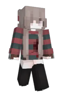 mwuahh Minecraft avatar full body