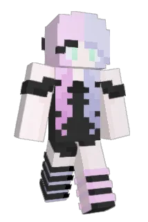 mynameChocolate Minecraft avatar full body