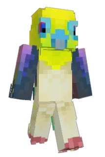 n0tthebees Minecraft avatar full body