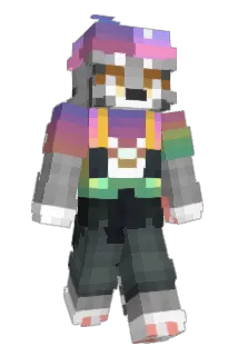 nAku Minecraft avatar full body