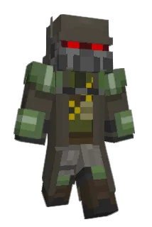 nGabe Minecraft avatar full body