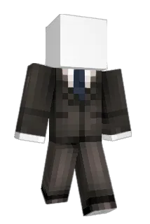 nSSm_Slender Minecraft avatar full body