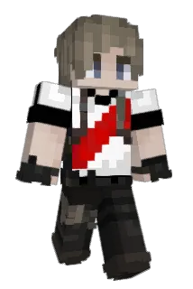 nSvart Minecraft avatar full body