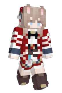 nagi_miyabi Minecraft avatar full body