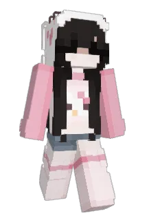 nalulol Minecraft avatar full body