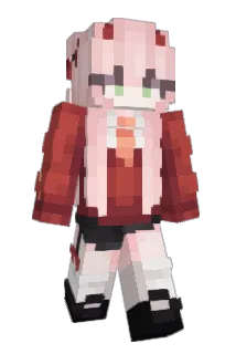 nanako_ice Minecraft avatar full body