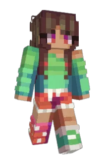 naniuwuu Minecraft avatar full body