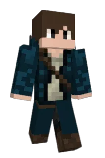 nanonym Minecraft avatar full body