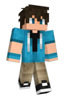 napiwek Minecraft avatar full body