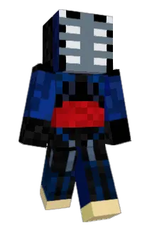 navychief Minecraft avatar full body