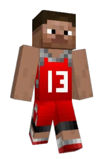 nbaBABA Minecraft avatar full body