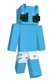 nearlyblue Minecraft avatar full body