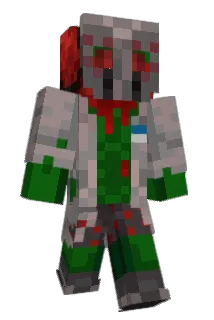 necrocrunk Minecraft avatar full body