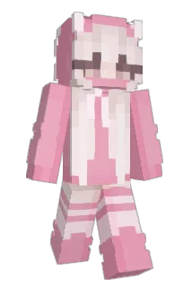 needypeach Minecraft avatar full body