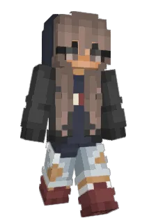 negra Minecraft avatar full body