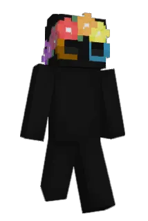 negrogay Minecraft avatar full body