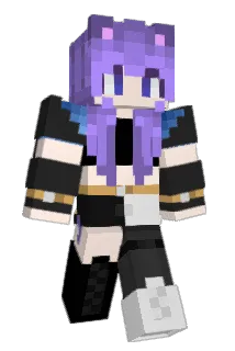 nekobaya Minecraft avatar full body