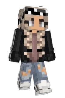 neonfishies Minecraft avatar full body