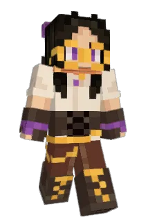 neonngold Minecraft avatar full body