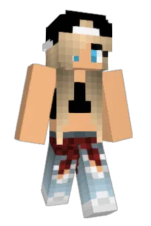 neonpinkpeanut Minecraft avatar full body