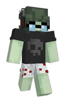 nerdbass Minecraft avatar full body