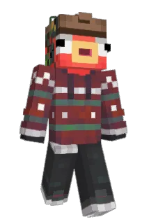 new_won Minecraft avatar full body