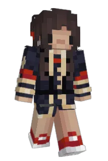 newyearsday Minecraft avatar full body