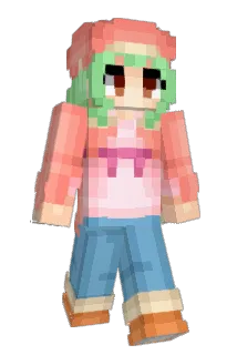 nhental Minecraft avatar full body