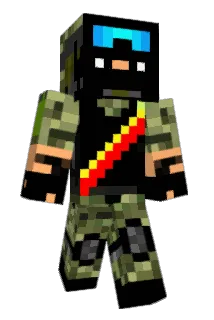 nickninja2004 Minecraft avatar full body