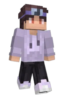 nightglo Minecraft avatar full body