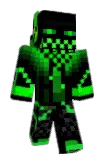 ninjadark Minecraft avatar full body