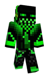 ninjadark Minecraft avatar full body