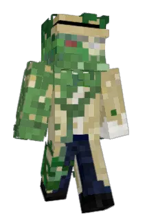 Minecraft-Avatar von ninjanator8: ganzer Körper