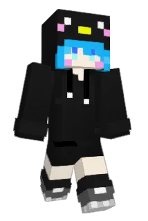 niro_kuro Minecraft avatar full body