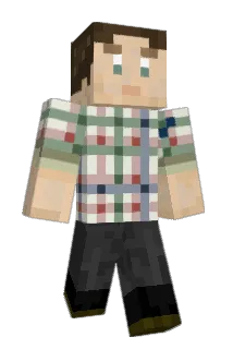 nishbish Minecraft avatar full body