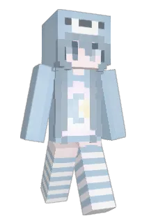 njuh Minecraft avatar full body