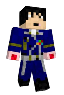 nmining Minecraft avatar full body