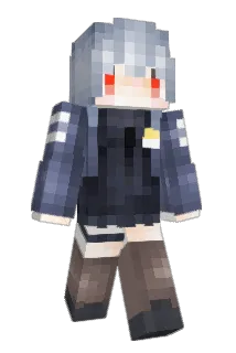 non_polar Minecraft avatar full body