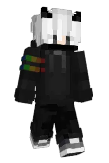 nonbinary7 Minecraft avatar full body