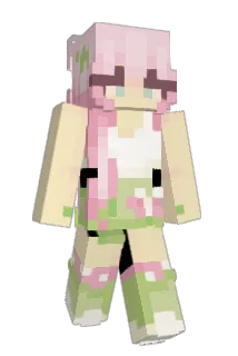nonbinarybyte Minecraft avatar full body
