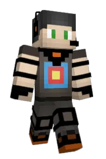 noobust Minecraft avatar full body